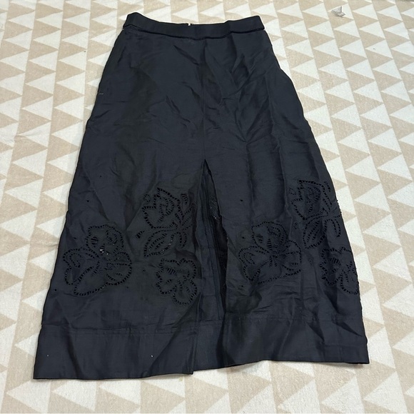 Tanya Taylor black embroidered skirt - Picture 2 of 4